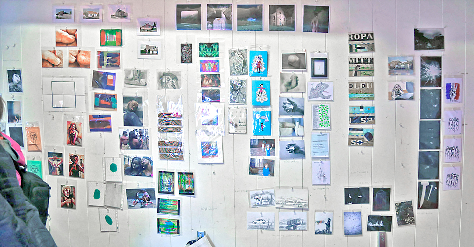 Künstler Postkarten Exhibition 2015, picture 1