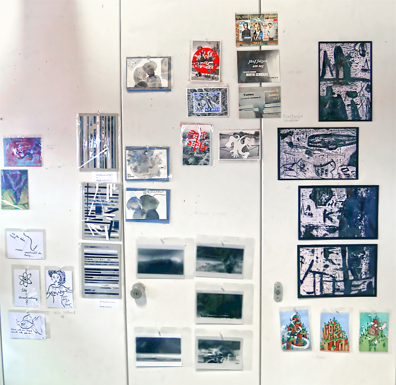 Künstler Postkarten Exhibition 2015, picture 2