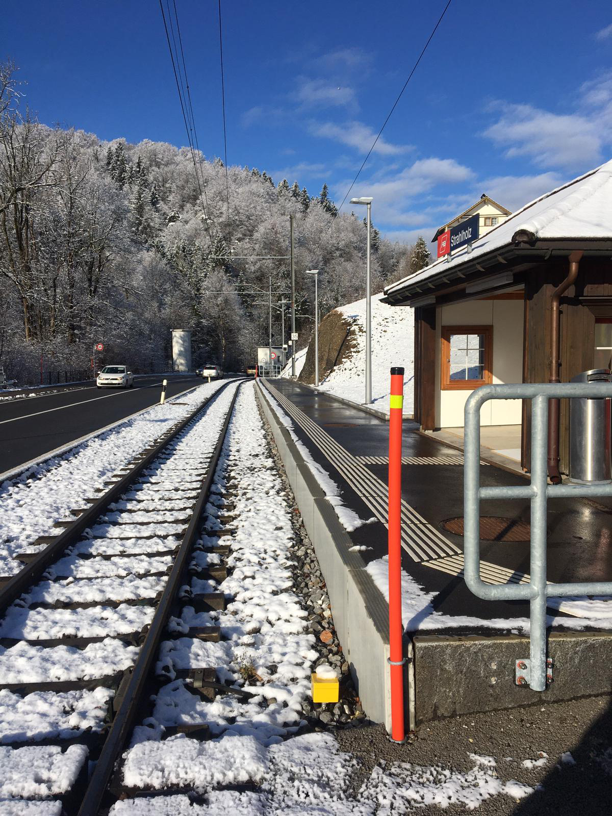 Strahlholz railwaystation 2019